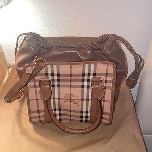 Burberry Haymarket check small dinton bag